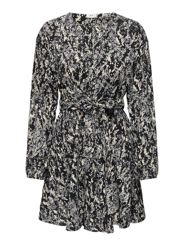 JDY JDY Рокля 'SASHA'  бежово / светлозелено / черно