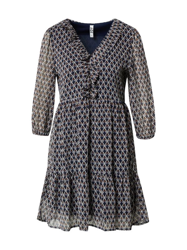 JDY JDY Рокля  синьо / бяло