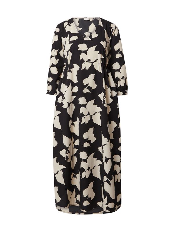 JDY JDY Рокля 'THILDA'  бежово / черно