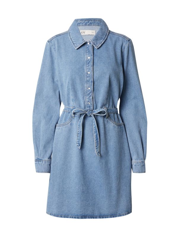 JDY JDY Рокля тип риза 'DIANA'  син деним