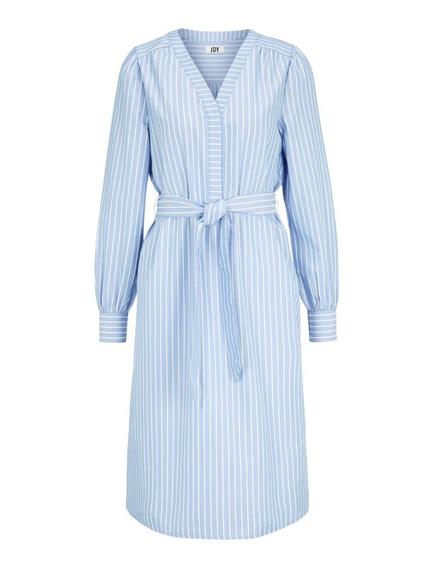 JDY JDY Рокля тип риза 'ROSE'  светлосиньо / бяло