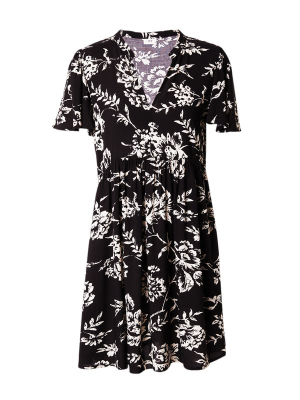 JDY JDY Рокля тип риза 'STARR'  черно / бяло