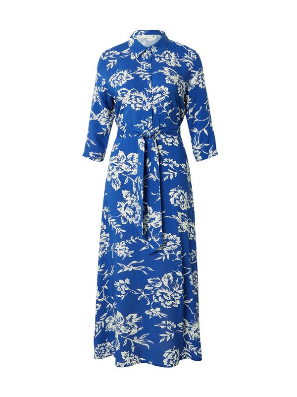 JDY JDY Рокля тип риза 'STARR'  тъмносиньо / бяло