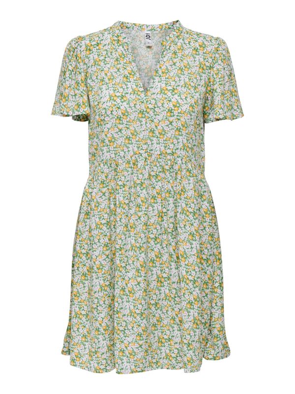 JDY JDY Рокля тип риза 'Starr'  зелено / оранжево / розово / бяло