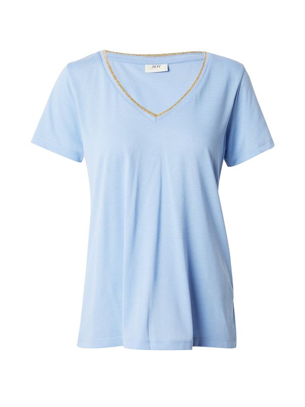 JDY JDY Тениска 'DALILA'  светлосиньо / злато
