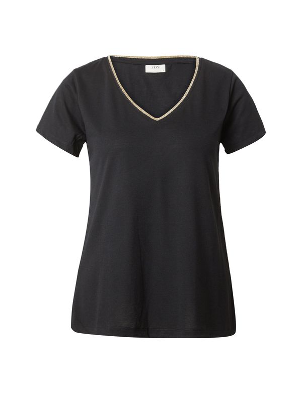JDY JDY Тениска 'DALILA'  злато / черно