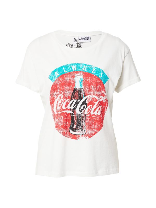 JDY JDY Тениска 'STINE'  пъстро / бяло