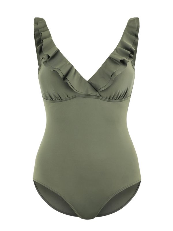 JETTE JETTE Бански костюм  маслина