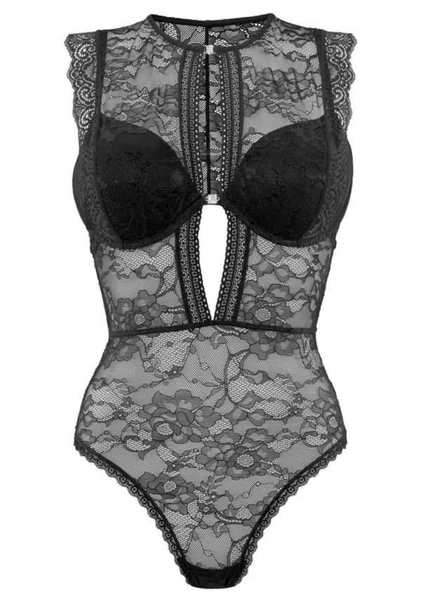 JETTE JETTE Боди  черно