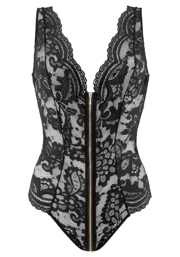 JETTE JETTE Боди  черно