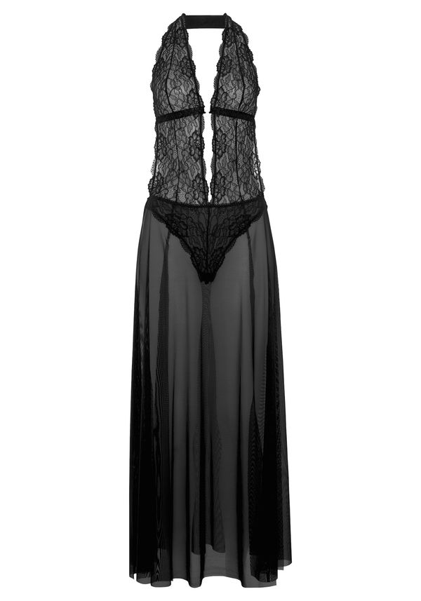 JETTE JETTE Пенюар  черно / прозрачно