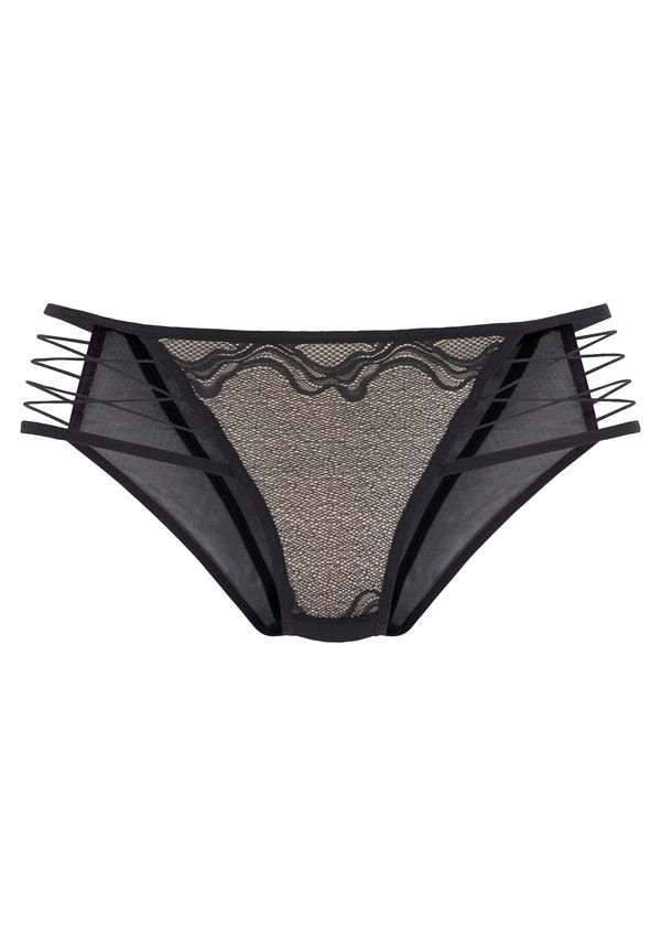 JETTE JETTE Слип 'Tanga'  бежово / черно