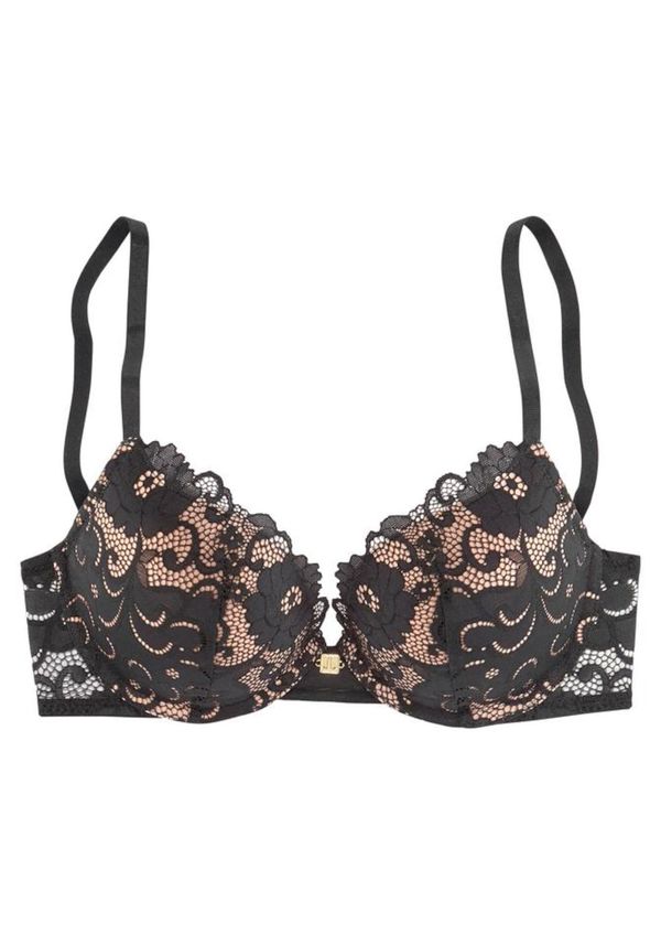 JETTE JETTE Сутиен  бежово / черно
