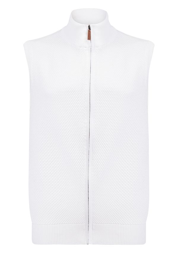 Jimmy Sanders Jimmy Sanders Плетена жилетка  екрю