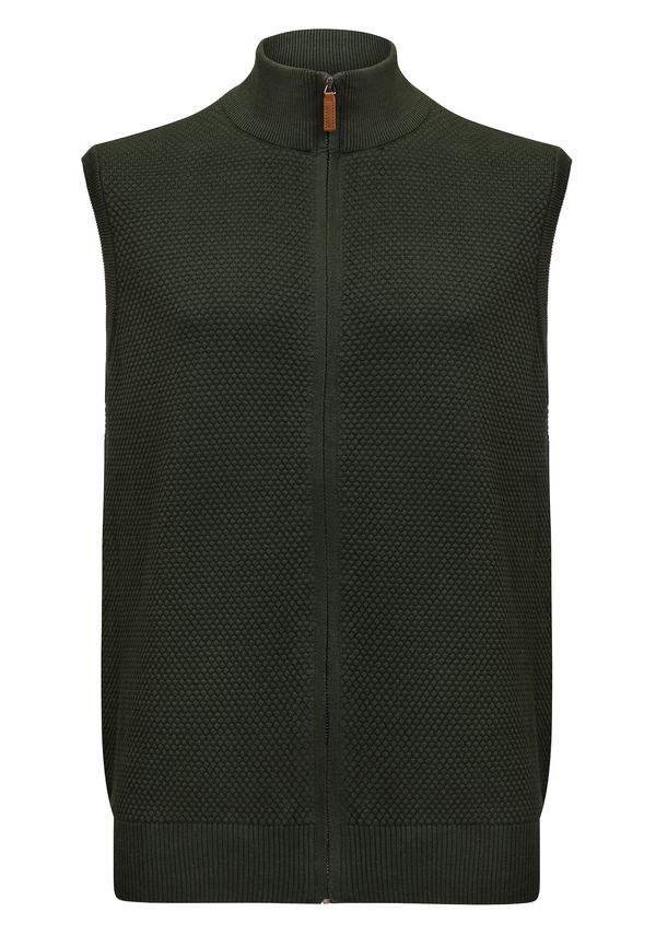 Jimmy Sanders Jimmy Sanders Плетена жилетка  елхово зелено