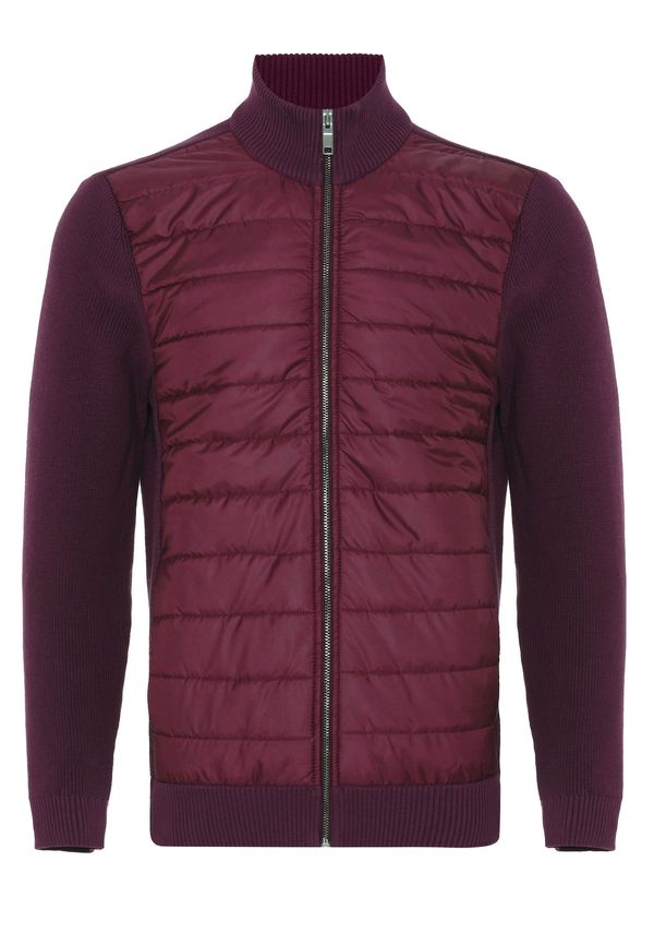 Jimmy Sanders Jimmy Sanders Плетена жилетка  винено червено