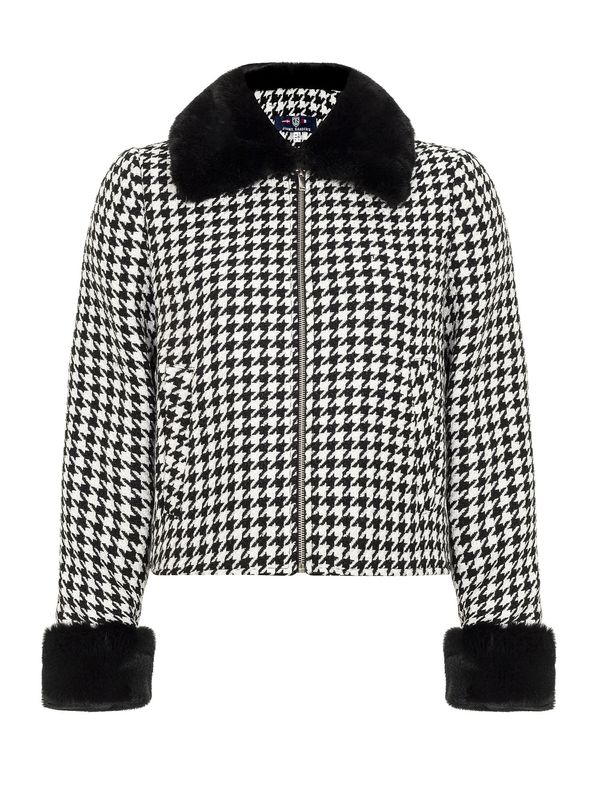 Jimmy Sanders Jimmy Sanders Преходно яке  черно / бяло