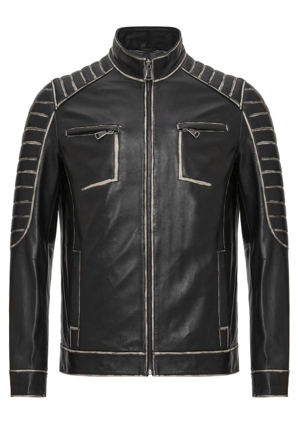 Jimmy Sanders Jimmy Sanders Преходно яке  светлосиво / черно