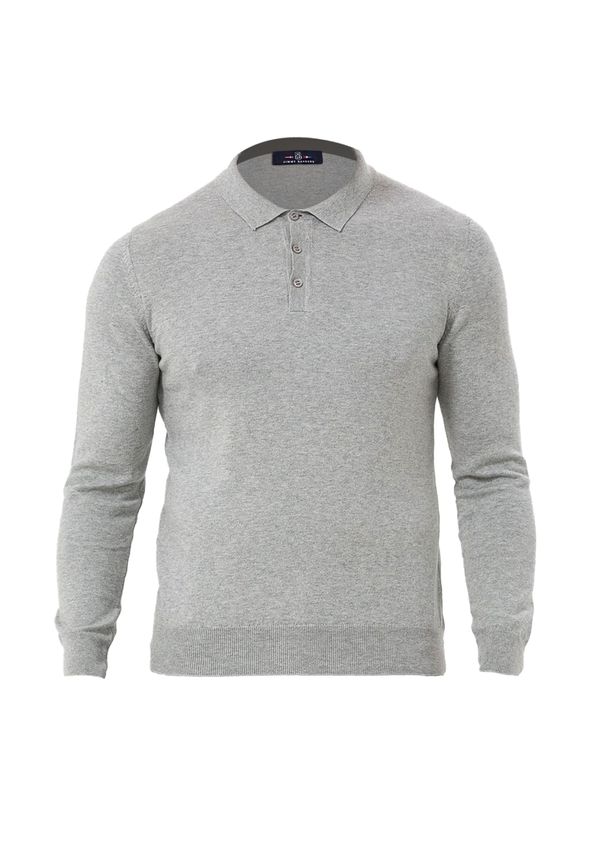 Jimmy Sanders Jimmy Sanders Пуловер  сив меланж