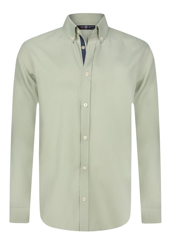 Jimmy Sanders Jimmy Sanders Риза  пастелно зелено