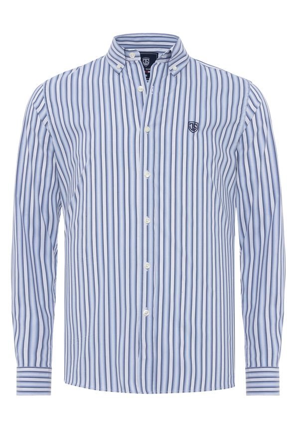 Jimmy Sanders Jimmy Sanders Риза  синьо / нейви синьо / опал / бяло