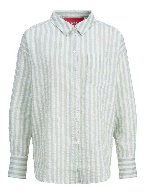 JJXX JJXX Блуза 'Jamie'  мента / бяло