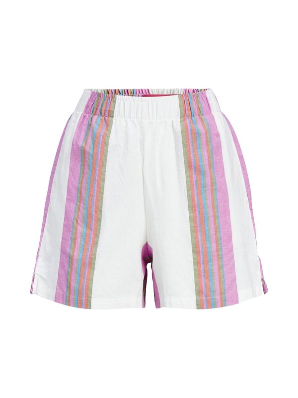 JJXX JJXX Панталон 'Adana'  лазурно синьо / маслина / светлолилаво / бяло