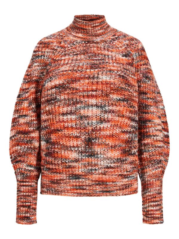JJXX JJXX Пуловер 'Johanne'  пъстро / тъмнооранжево