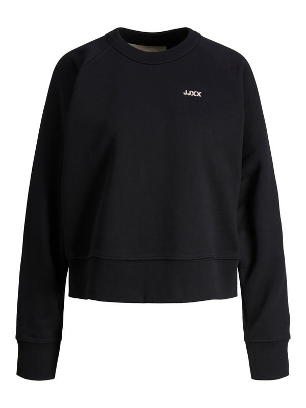 JJXX JJXX Суичър 'Caitlyn'  черно / бяло