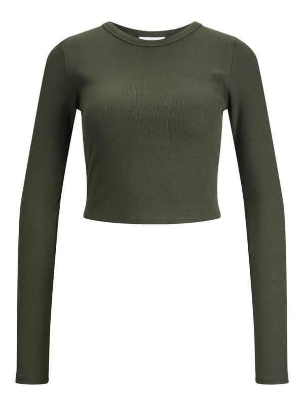 JJXX JJXX Тениска 'Feline'  елхово зелено