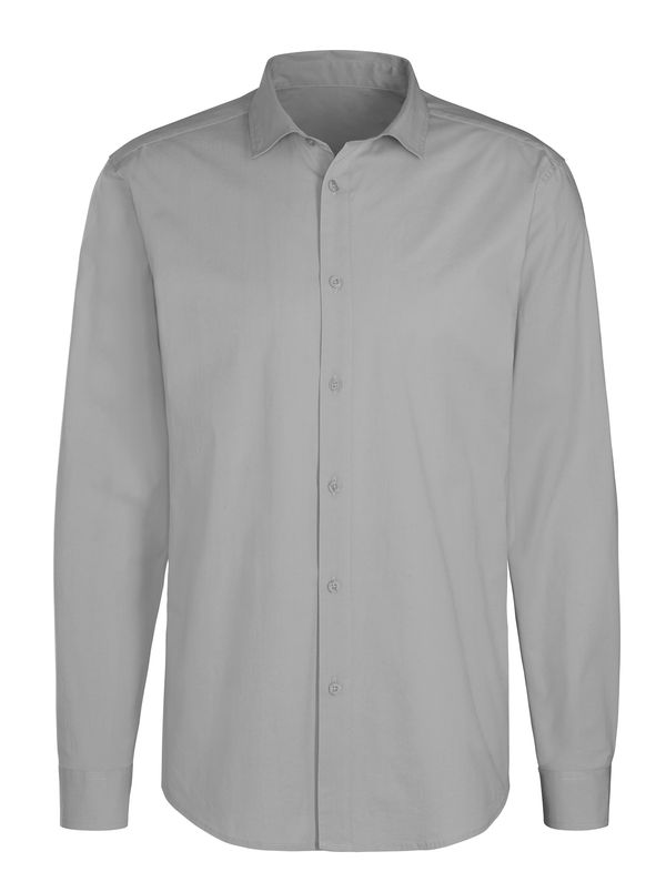 JOHN DEVIN JOHN DEVIN Бизнес риза  светлосиво