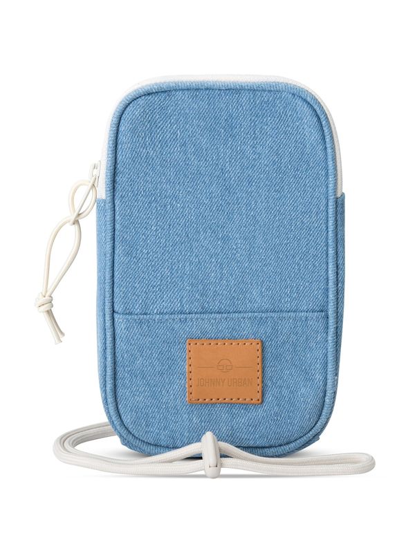 Johnny Urban Johnny Urban Чанта за през рамо тип преметка 'Josh'  син деним / карамел / бяло