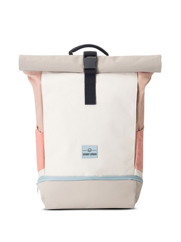 Johnny Urban Johnny Urban Раница 'Allen Medium'  цвят "пясък" / светлосиньо / бледорозово / бяло