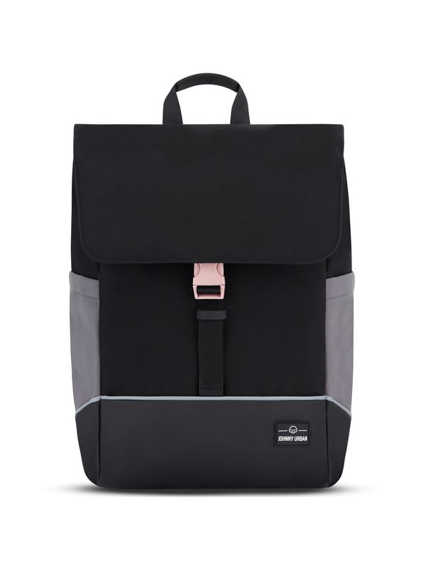 Johnny Urban Johnny Urban Спортна чанта 'Mika Bike'  сиво / черно