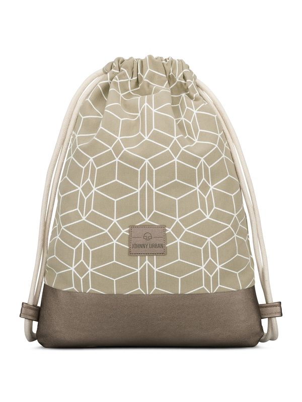 Johnny Urban Johnny Urban Тренировъчна чанта 'Noah'  цвят "пясък" / бяло