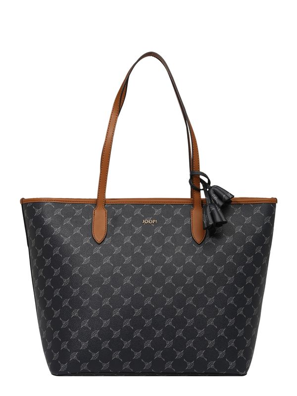 JOOP! JOOP! "Чанта тип ""Shopper""" 'Lara'  нощно синьо / коняк / злато / светлосиво