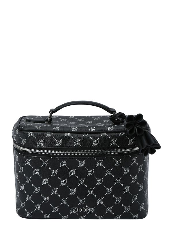 JOOP! JOOP! Чанта за козметика 'Cortina 1.0 Flora'  черно / бяло