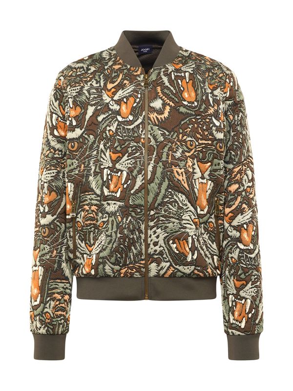 JOOP! Jeans JOOP! Jeans Преходно яке 'Danger'  кафяво / маслина / пастелно зелено / бяло