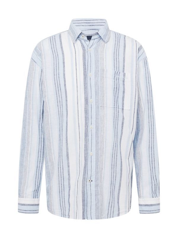 JOOP! Jeans JOOP! Jeans Риза 'Hawes 2'  нейви синьо / светлосиньо / бяло