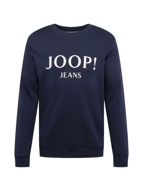 JOOP! Jeans JOOP! Jeans Суичър 'Alfred'  тъмносиньо / бяло