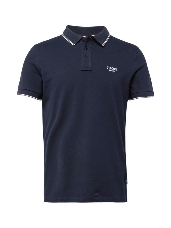 JOOP! Jeans JOOP! Jeans Тениска 'Agnello'  тъмносиньо / бяло