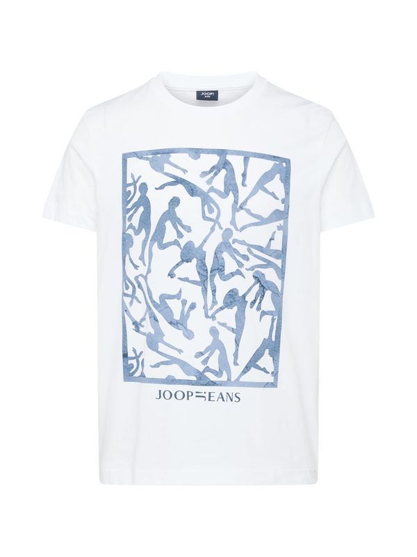 JOOP! Jeans JOOP! Jeans Тениска 'Cyrill'  морскосиньо / бяло