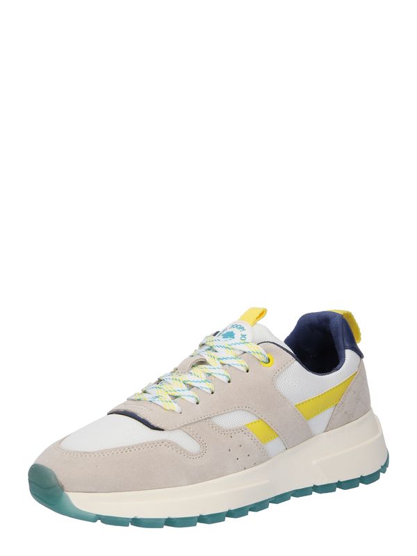 JOOP! JOOP! Ниски маратонки 'Retron New Hannis'  телесен цвят / морскосиньо / жълто / бяло