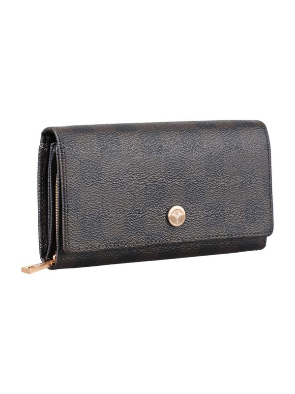 JOOP! JOOP! Портмоне 'Cortina Piazza Europa'  тъмнокафяво / черно