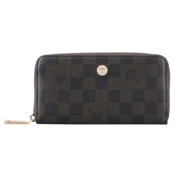 JOOP! JOOP! Портмоне 'Melete'  тъмнокафяво / злато / антрацитно черно