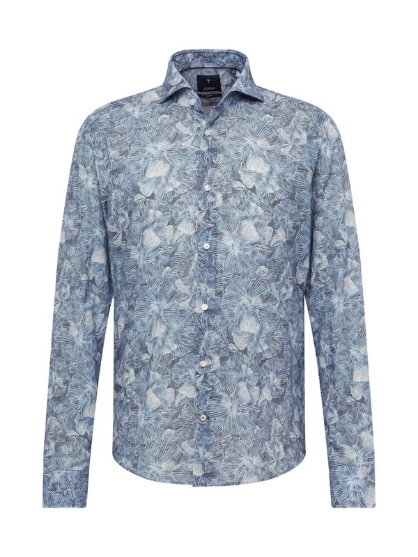 JOOP! JOOP! Риза 'Pai'  опушено синьо / светлосиньо / бяло