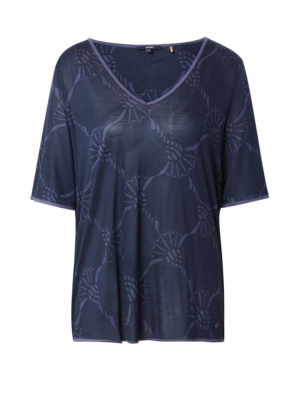 JOOP! JOOP! Тениска за спане  нейви синьо / индиго