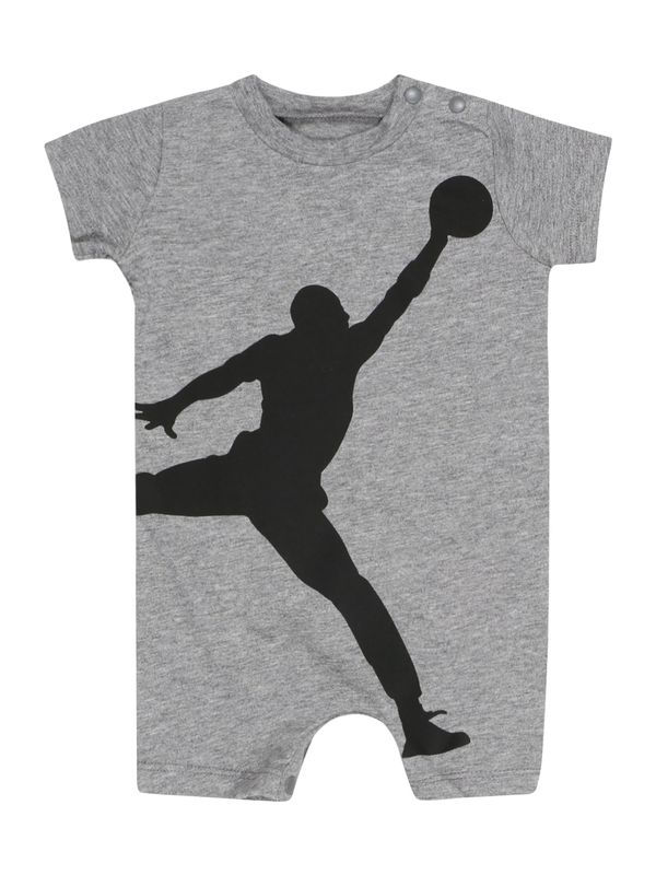 Jordan Jordan Комбинезон  сив меланж / черно