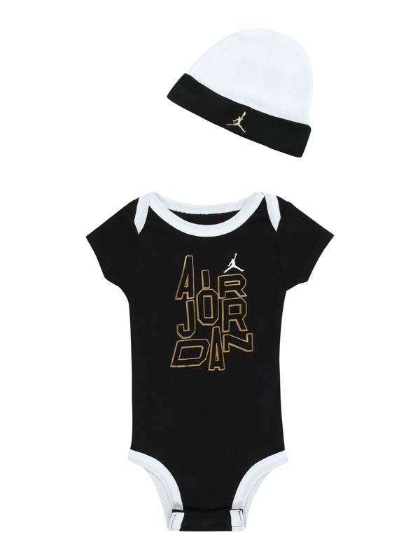 Jordan Jordan Комплект бельо 'HOLIDAY SHINE'  златистожълто / черно / бяло