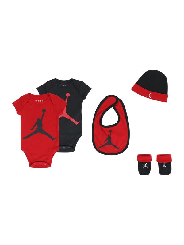 Jordan Jordan Комплект  огнено червено / черно